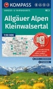 Cover-Bild zum Titel 'KOMPASS Wanderkarte 3 Allgäuer Alpen, Kleinwalsertal 1:50.000' von ''