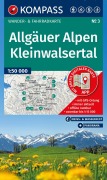 Cover-Bild zum Titel 'KOMPASS Wanderkarte 3 Allgäuer Alpen, Kleinwalsertal 1:50.000' von ''