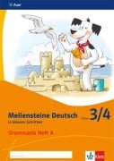 Cover-Bild zum Titel 'Meilensteine. Deutsch Grammatik Heft A Klasse 3/4 Ausgabe ab 2017' von ''