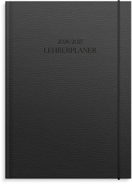 Lehrerplaner 26/27 Schwarz - 