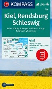 Cover-Bild zum Titel 'KOMPASS Wanderkarte 714 Kiel, Rendsburg, Schleswig 1:50.000' von ''