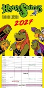 Cover-Bild zum Titel 'HeavySaurus Familienkalender 2027' von 'Adrian Vom Baur'