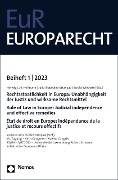 Cover-Bild zum Titel 'Rechtsstaatlichkeit in Europa: Unabhängigkeit der Justiz und wirksame Rechtsmittel | Rule of Law in Europe: Judicial independence and effective remedies | État de droit en Europe: indépendance de la justice et recours effectif' von ''