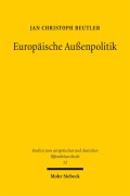 Cover-Bild zum Titel 'Europäische Außenpolitik' von 'Jan Christoph Beutler'