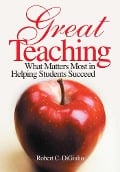 Cover-Bild zum Titel 'Great Teaching' von 'Robert C. Digiulio'