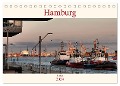 Hamburg Hafen (Tischkalender 2024 DIN A5 quer), CALVENDO Monatskalender - Heinz Pompsch