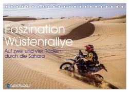 Cover-Bild zum Titel 'Faszination Wüstenrallye (Tischkalender 2027 DIN A5 quer), CALVENDO Monatskalender' von 'Carismarkus'