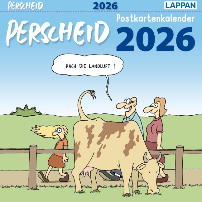 Perscheid Postkartenkalender 2026 - Martin Perscheid