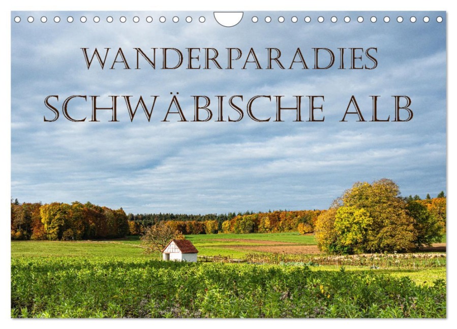 Wanderparadies Schwäbische Alb (Wandkalender 2026 DIN A4 quer), CALVENDO Monatskalender - Monika Scheurer