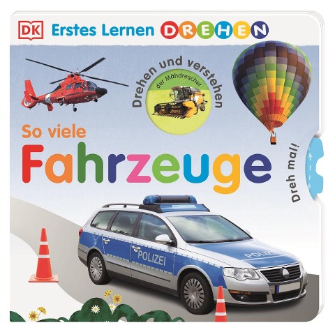 Erstes Lernen Drehen. So viele Fahrzeuge - 