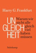 Cover-Bild zum Titel 'Ungleichheit' von 'Harry G. Frankfurt'