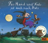 Cover-Bild zum Titel 'Für Hund und Katz ist auch noch Platz' von 'Axel Scheffler, Julia Donaldson'