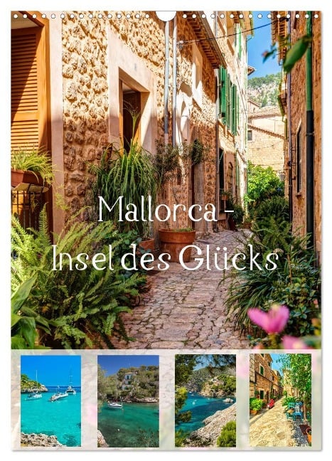 Mallorca - Insel des Glücks (Wandkalender 2024 DIN A3 hoch), CALVENDO Monatskalender - Jürgen Seibertz