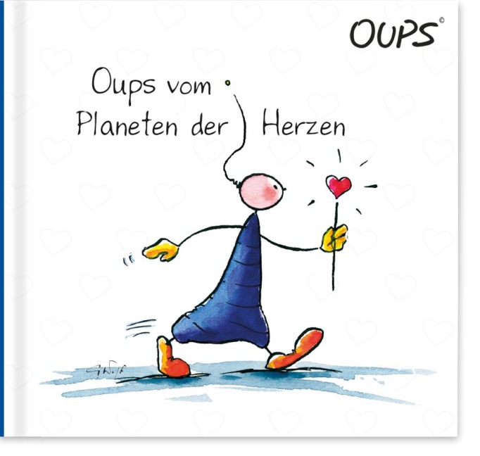 Oups Buch - Jubiläums-Ausgabe - Oups vom Planet des Herzen - Kurt Hörtenhuber