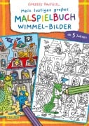 Mein lustiges großes Malspielbuch: Wimmel-Bilder (ab 5 Jahren) - Norbert Pautner