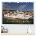 Giganten der Meere - Kreuzfahrtschiffe (hochwertiger Premium Wandkalender 2025 DIN A2 quer), Kunstdruck in Hochglanz - Frank Gayde
