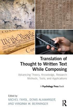 Translation of Thought to Written Text While Composing - 