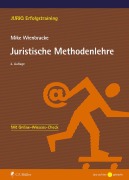 Cover-Bild zum Titel 'Juristische Methodenlehre' von 'Mike Wienbracke'