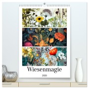 Cover-Bild zum Titel 'Wiesenmagie (hochwertiger Premium Wandkalender 2026 DIN A2 hoch), Kunstdruck in Hochglanz' von 'Justyna Jaszke JBJart'