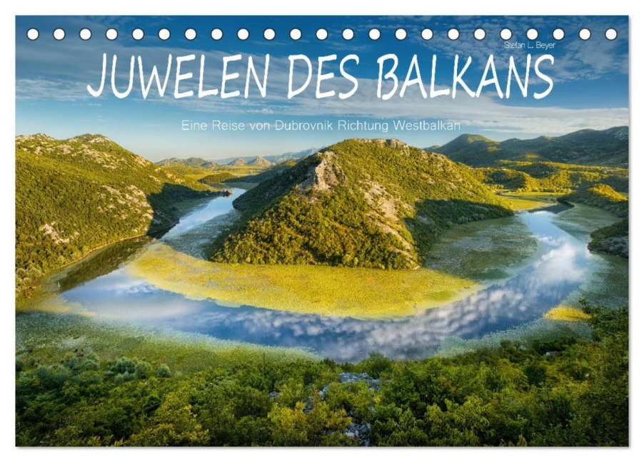 Juwelen des Balkans (Tischkalender 2026 DIN A5 quer), CALVENDO Monatskalender - Stefan L. Beyer