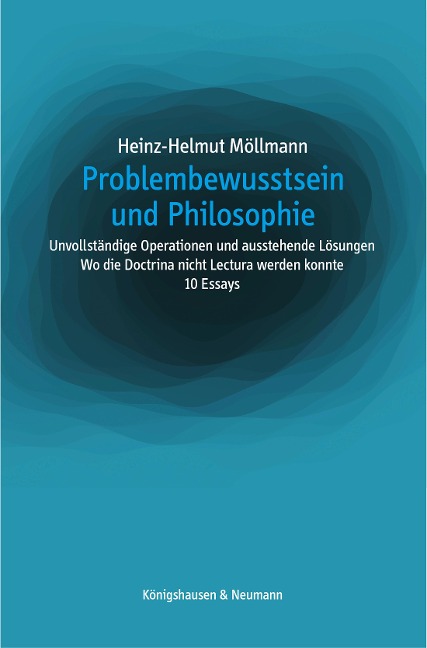 Problembewusstsein und Philosophie - Heinz-Helmut Möllmann