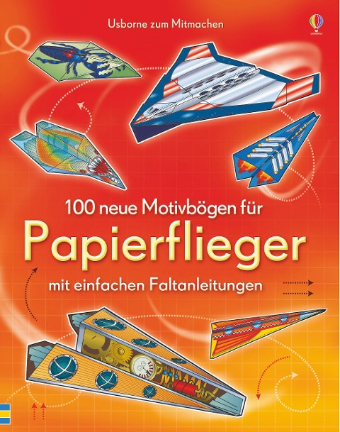 100 neue Motivbögen für Papierflieger - 