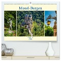 Mosel-Burgen (hochwertiger Premium Wandkalender 2024 DIN A2 quer), Kunstdruck in Hochglanz - Erhard Hess