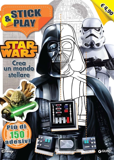 Star Wars. Crea un mondo stellare. Stick and play - 