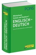 PONS Wörterbuch Schule und Studium Englisch - Deutsch, Band 1 - 