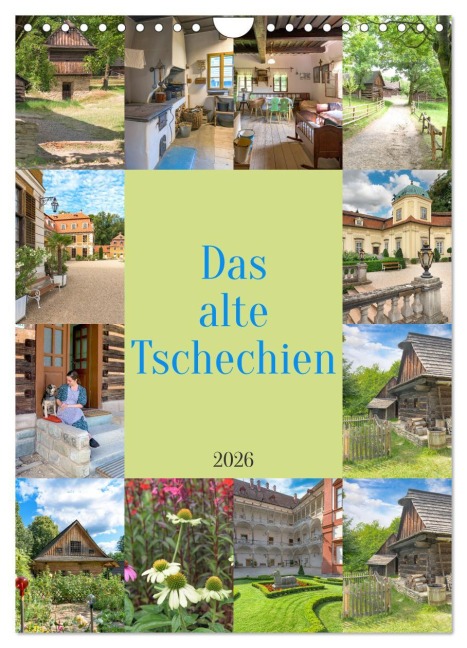 Das alte Tschechien (Wandkalender 2026 DIN A4 hoch), CALVENDO Monatskalender - Bodo Schmidt