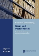 Cover-Bild zum Titel 'Norm und Positionalität' von ''