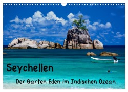 Cover-Bild zum Titel 'Seychellen - Der Garten Eden im Indischen Ozean (Wandkalender 2026 DIN A3 quer), CALVENDO Monatskalender' von 'Thomas Amler'