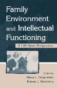 Cover-Bild zum Titel 'Family Environment and Intellectual Functioning' von ''