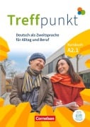 Cover-Bild zum Titel 'Treffpunkt. Deutsch als Zweitsprache in Alltag & Beruf A2. Teilband 01 - Kursbuch' von 'Julia Herzberger, Friederike Jin, Martina Schäfer, Matthias Scheliga, Katerina Chrástová'