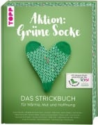 Cover-Bild zum Titel 'Aktion: Grüne Socke! - Das Strickbuch' von 'Kristin Joél, Karin Pfeifer, Kati Müller, Katja Wermuth, Kerstin Balke'