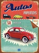 Cover-Bild zum Titel 'Papertoys Autos' von 'Simon Heptinstall'