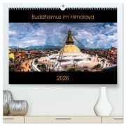 Cover-Bild zum Titel 'Buddhismus im Himalaya (hochwertiger Premium Wandkalender 2026 DIN A2 quer), Kunstdruck in Hochglanz' von 'Jens König'