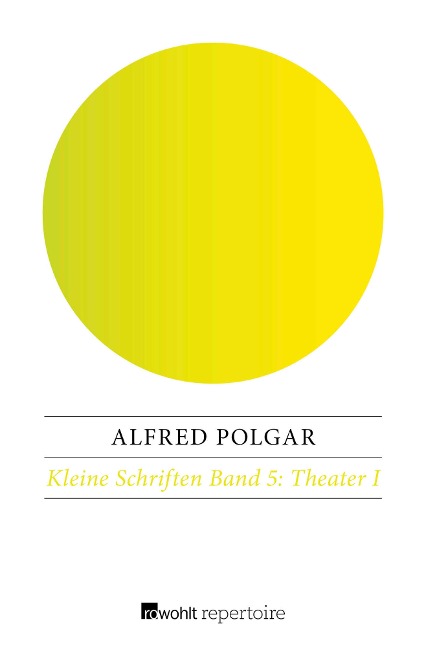 Theater I - Alfred Polgar