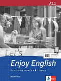 Cover-Bild zum Titel 'Let's Enjoy English A2.2. Teacher's Book' von ''