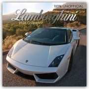 Cover-Bild zum Titel 'Lamborghini 2026 - 16-Monatskalender' von 'The Gifted'
