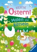 Cover-Bild zum Titel 'Kreative Ostern! Malen und Rätseln' von ''