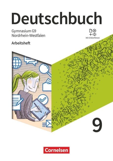 Deutschbuch Gymnasium 9. Schuljahr - Nordrhein-Westfalen - Arbeitsheft mit Lösungen