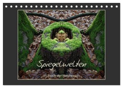 Cover-Bild zum Titel 'Spiegelwelten - Im Reich der Naturwesen (Tischkalender 2026 DIN A5 quer), CALVENDO Monatskalender' von 'Katharina Hubner'