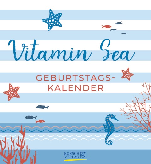 Geburtstagskalender Vitamin Sea - 