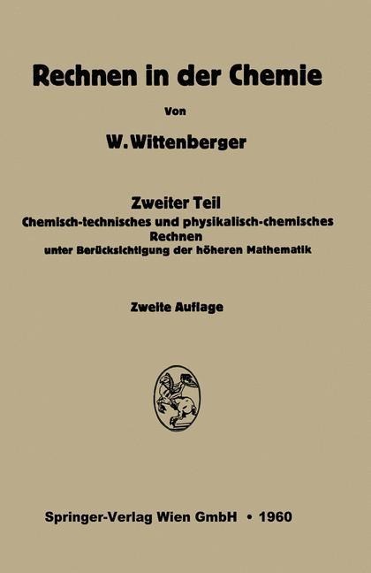 Rechnen in der Chemie - Walter Wittenberg
