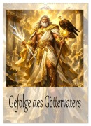Cover-Bild zum Titel 'Gefolge des Göttervaters (Wandkalender 2027 DIN A2 hoch), CALVENDO Monatskalender' von 'Dusanka Djeric'