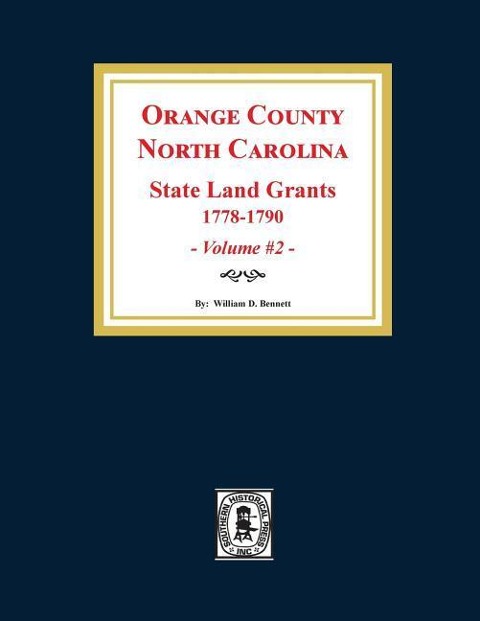 Orange County, North Carolina - William D Bennett