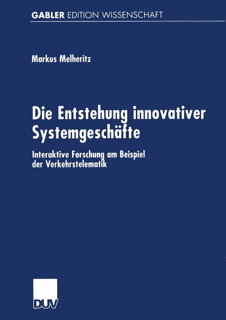 Die Entstehung innovativer Systemgeschäfte - 