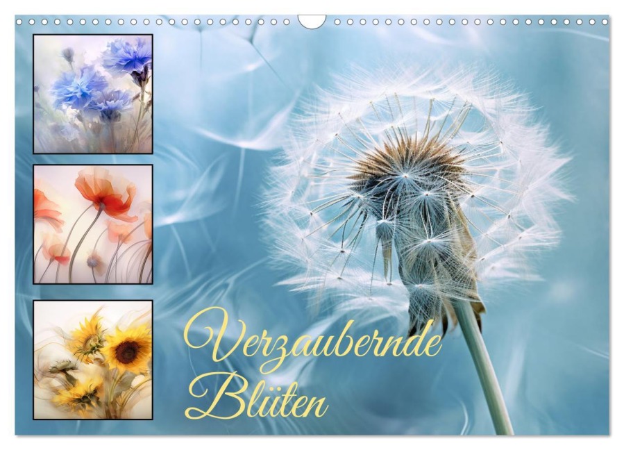 Verzaubernde Blüten (Wandkalender 2026 DIN A3 quer), CALVENDO Monatskalender - Cathrin Illgen
