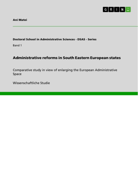 Administrative reforms in South Eastern European states - Ani Matei